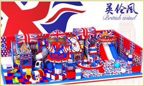 British theme indoor playground