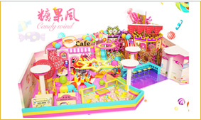 Candy theme indoor playground